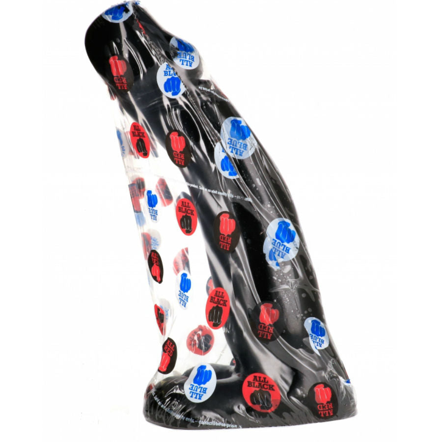 TODO PRETO - DILDO DE PUNHO REALISTA PRETO 29 CM