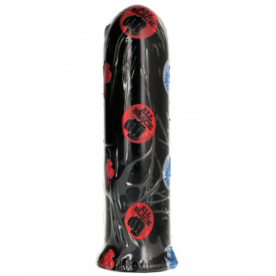 TODO PRETO - DILDO PRETO 19 CM