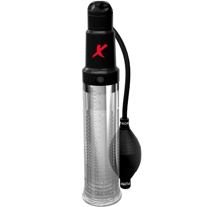 PDX ELITE - MASTURBADOR VIBRADOR SUCK N PUMP STROKER BOMBA DE ONDAS ESTIMULANTE