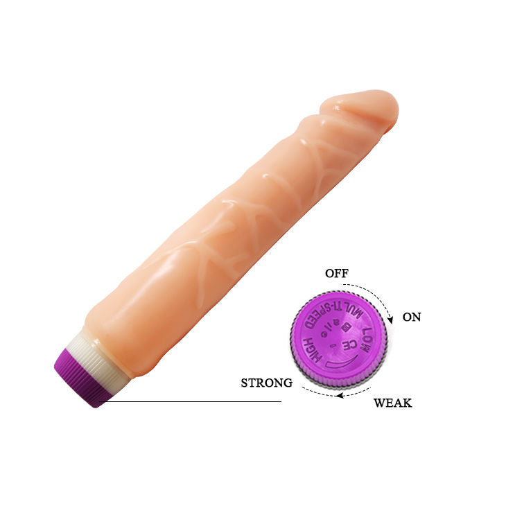 BAILE - ONDAS DE PLACER VIBRADOR REALISTA 25,5 CM