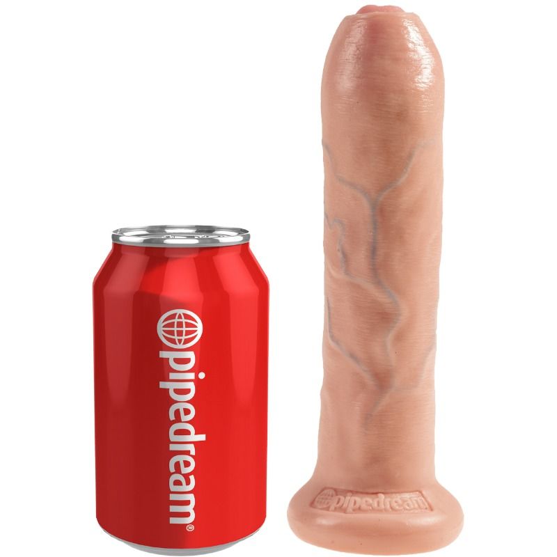 KING COCK - DILDO REALISTA SIN CORTAR CARNE 21 CM