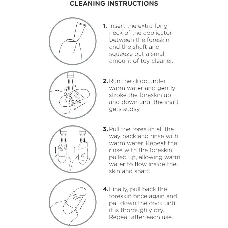 KING COCK - DILDO REALISTA SIN CORTAR CARNE 21 CM