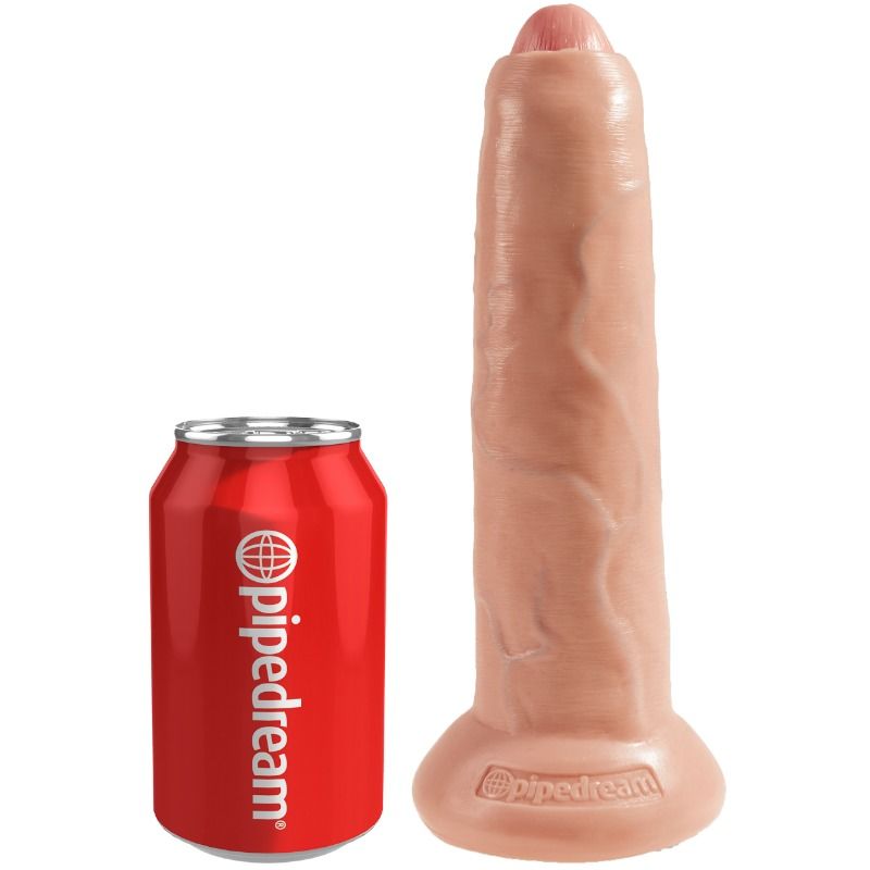 KING COCK - DILDO REALISTA SIN CORTAR CARNE 23 CM
