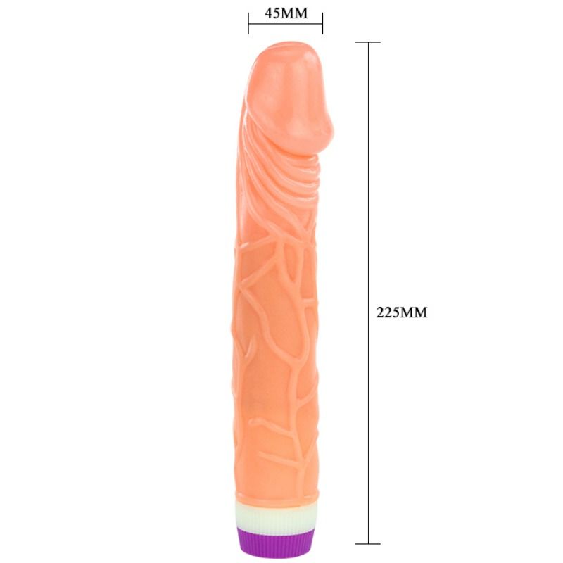 BAILE - ONDAS DE PLACER VIBRADOR REALISTA 22,5 CM