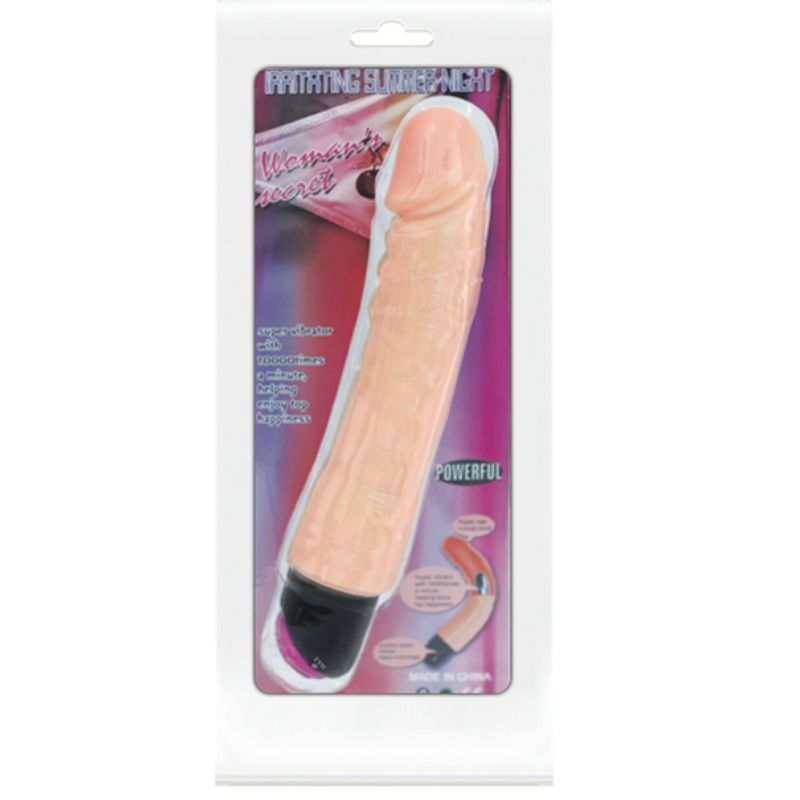 BAILE - VIBRADOR FLEXÍVEL E REALISTA DE 25 CM