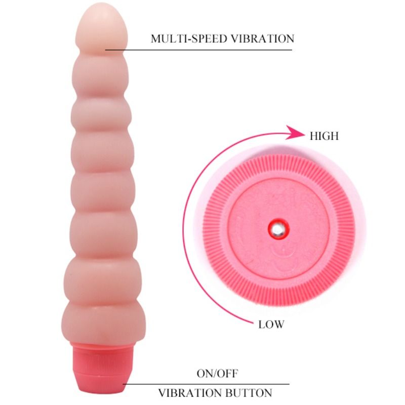 BAILE - FLEXI VIBE SENSUAL SPINE VIBRADOR FLEXÍVEL 19 CM