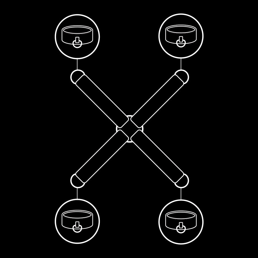FETICHE SUBMISSÃO - ALGEMAS DE COURO VEGANO UNIÃO