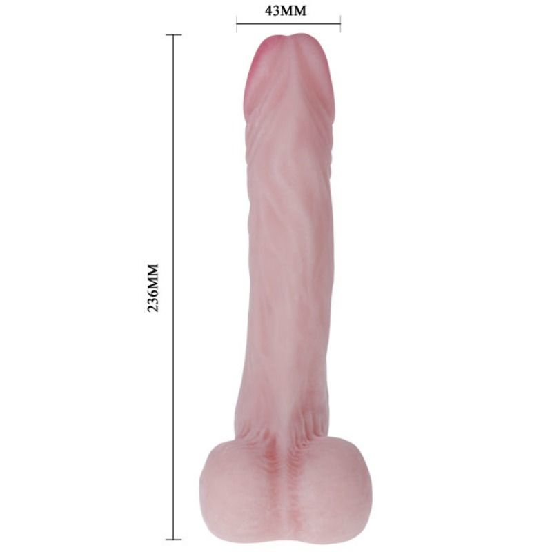 BAILE - DILDO DE PÊNIS NATURAL REALISTA