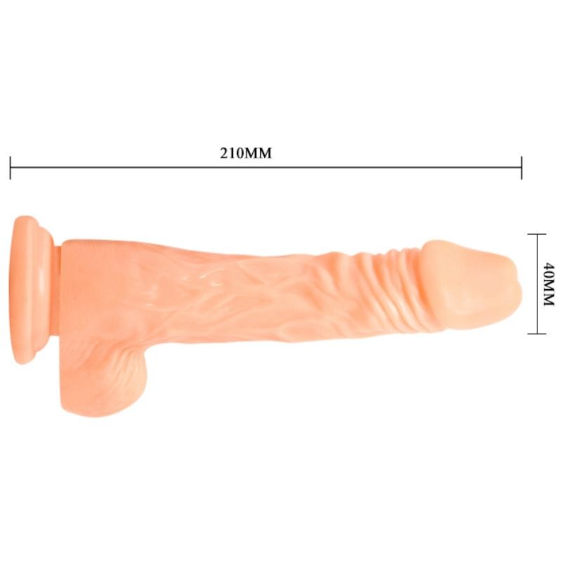 BAILE - DILDO REALISTA COM VIBRAÇÃO EM FORMATO DE PÊNIS