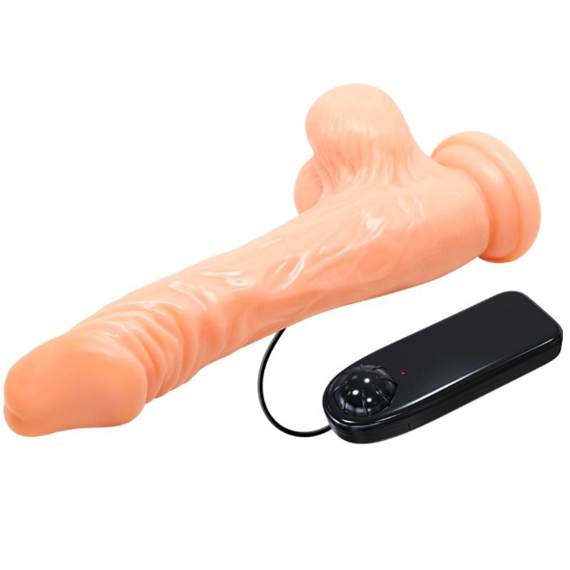 BAILE - DILDO REALISTA COM VIBRAÇÃO EM FORMATO DE PÊNIS