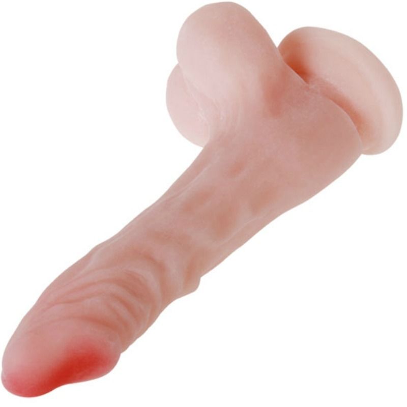 BAILE - DILDO DE PÊNIS REALISTA NATURAL 21,6 CM