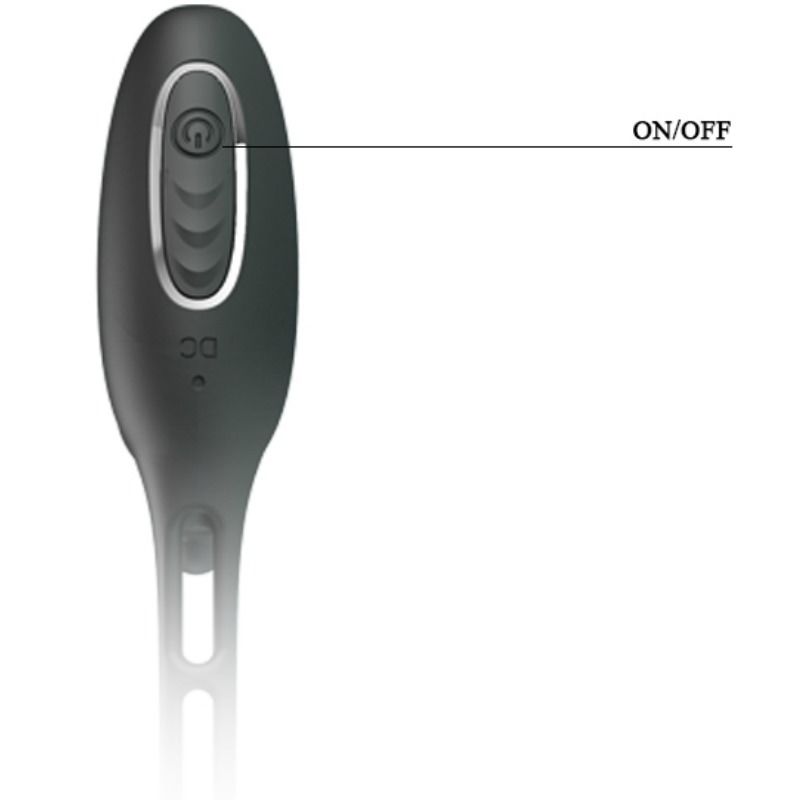 PRETTY LOVE - ANÉIS PENIANOS COM PLUG VIBRADOR