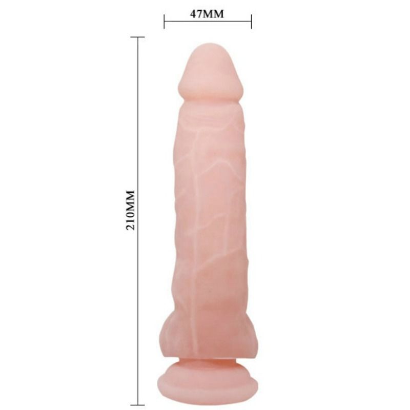 BAILE - DILDO NATURAL SUPER REALISTA DE 21,5 CM