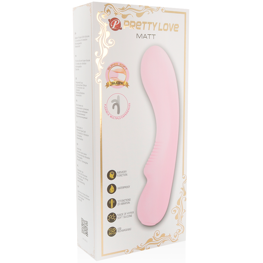PRETTY LOVE - VIBRADOR RECARGABLE SMART MATT
