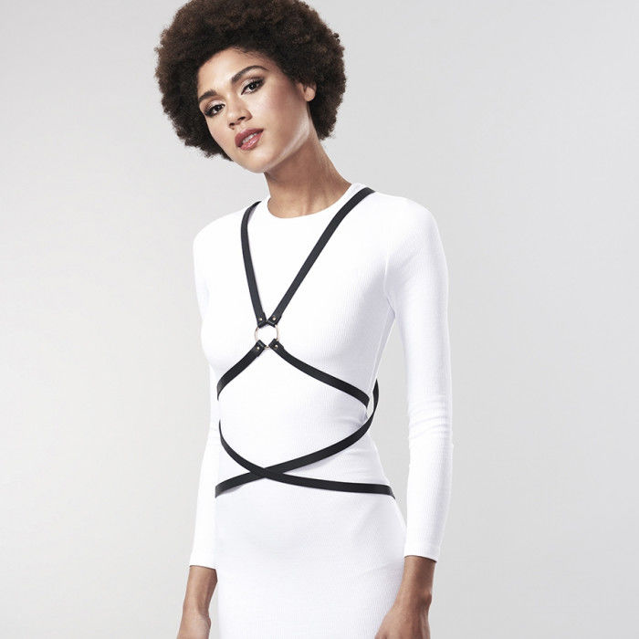 BIJOUX INDISCRETS MAZE - ARNÉS MULTIVÍAS NEGRO