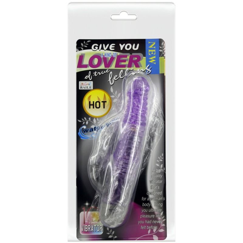 BAILE - DALE A TU AMANTE UNA ESPECIE DE AMANTE VIBRADOR LILA