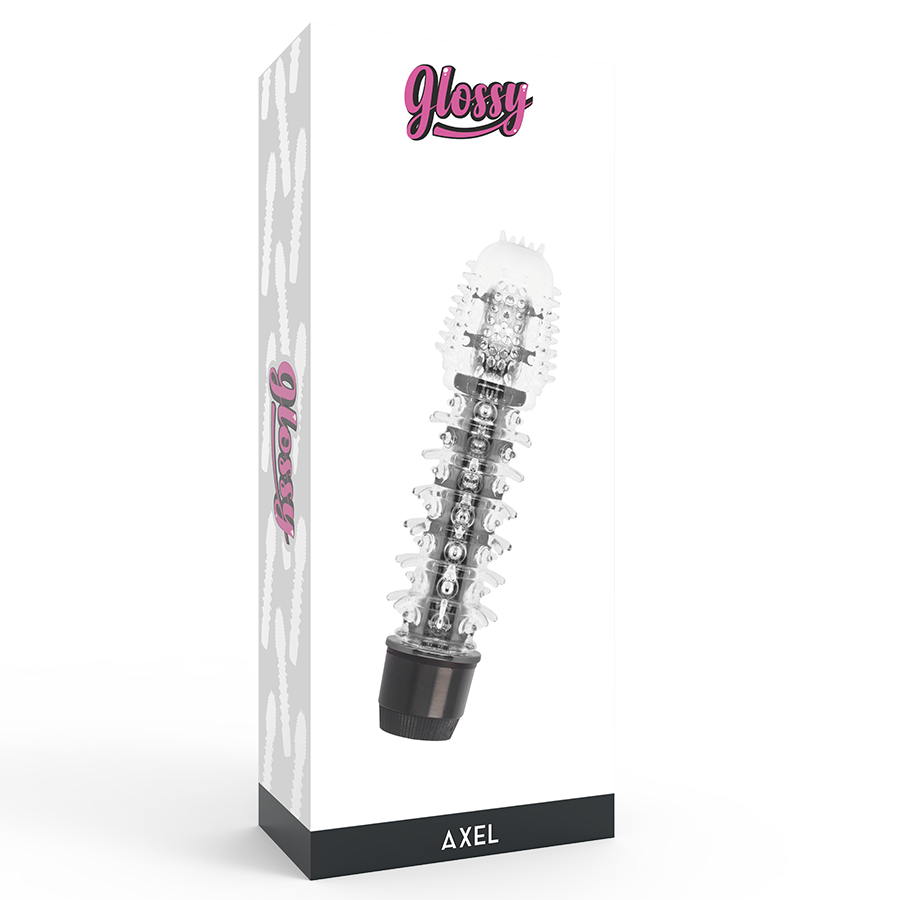 GLOSSY - VIBRADOR NEGRO AXEL