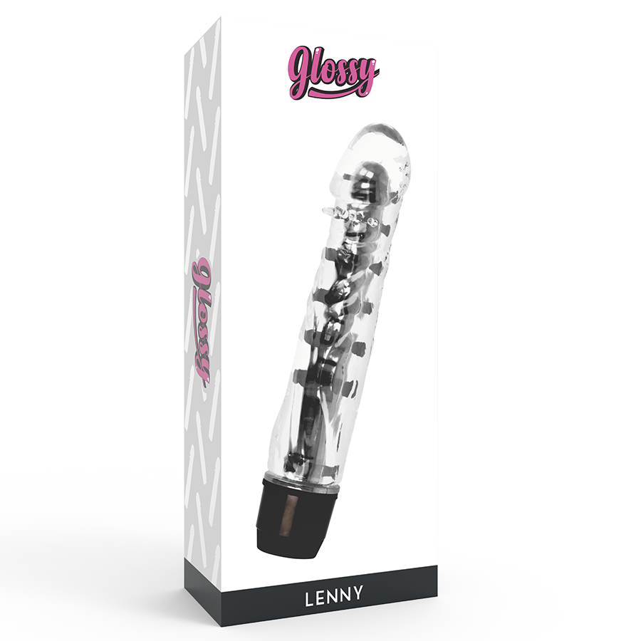 GLOSSY - VIBRADOR LENNY NEGRO