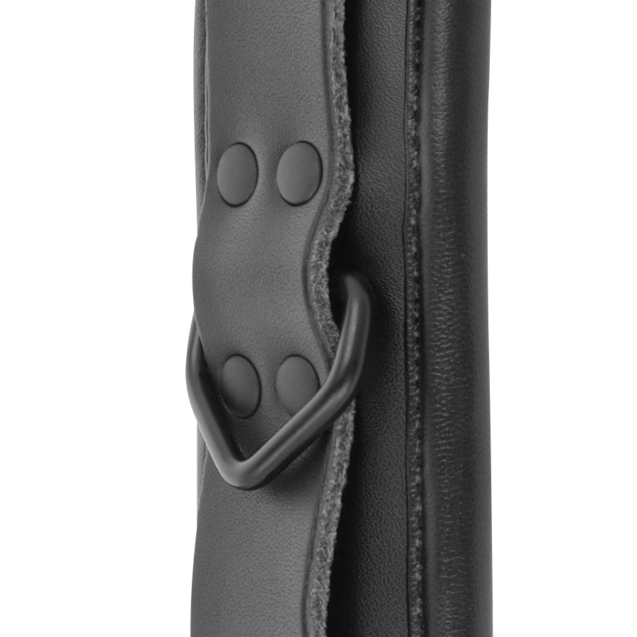 ESCURIDÃO - ALGEMAS DE TORNOZELO AJUSTÁVEIS EM COURO PRETO