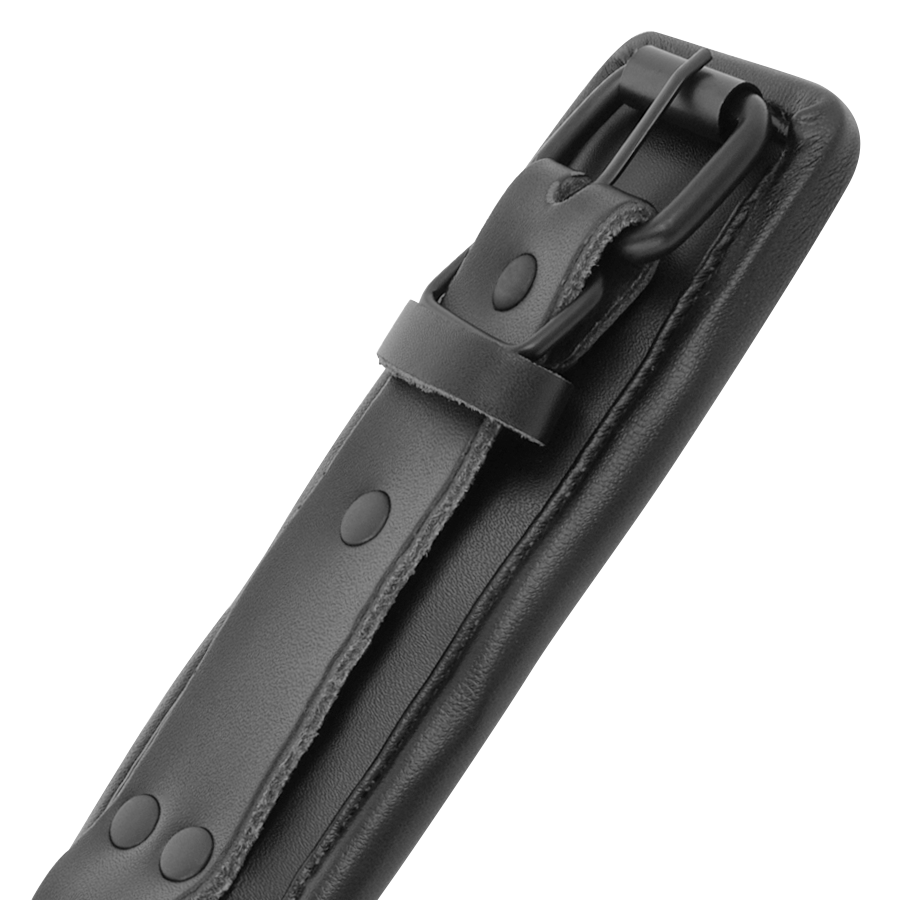 ESCURIDÃO - ALGEMAS DE TORNOZELO AJUSTÁVEIS EM COURO PRETO