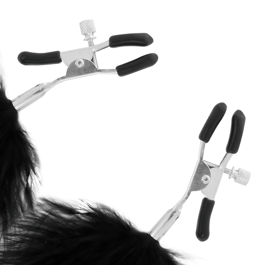 Escuridão - Presilhas para mamilos Pom-Pom 2