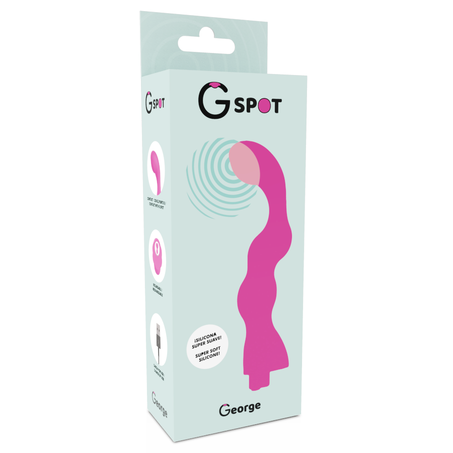 G-SPOT - GEORGE G-SPOT VIBRADOR GUM ROSA
