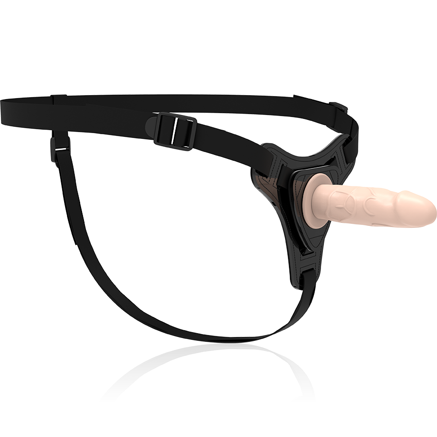 Arreio submisso para fetiche - Silicone realista cor de pele, 12,5 cm