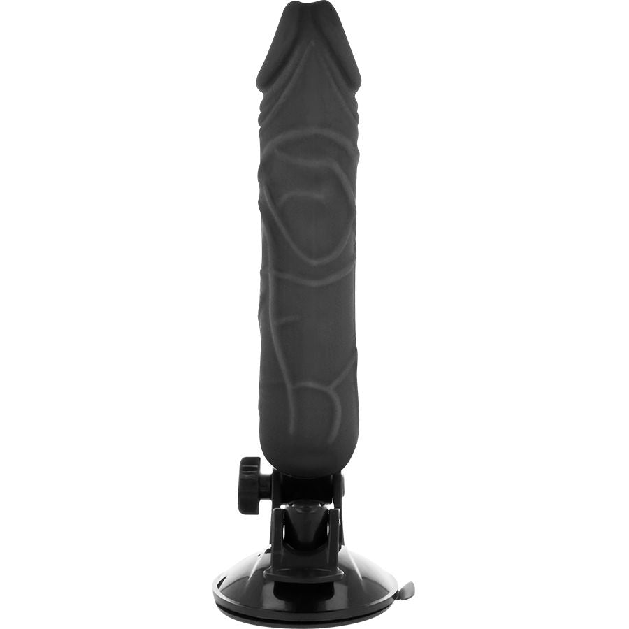 BASECOCK - VIBRADOR REALISTA COM CONTROLO REMOTO PRETO 20 CM -O- 4 CM