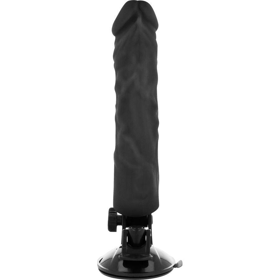 BASECOCK - VIBRADOR REALISTA COM CONTROLO REMOTO PRETO 21 CM -O- 4 CM