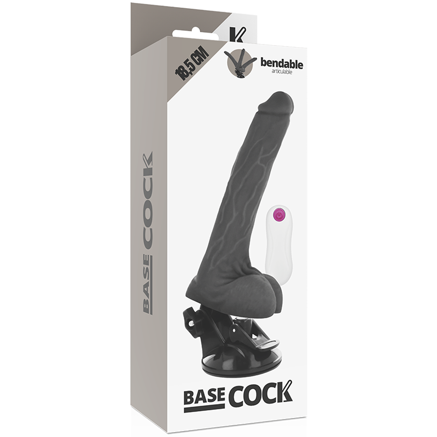 BASECOCK - COMANDO ARTICULADO REALISTA PRETO 18,5 CM -O- 4 CM