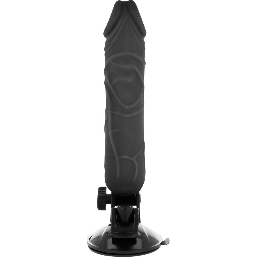 BASECOCK - VIBRADOR REALISTA COM CONTROLO REMOTO PRETO 20 CM -O- 4 CM