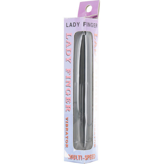 SIETE CREACIONES - MINIVIBRADOR LADYFINGER NEGRO