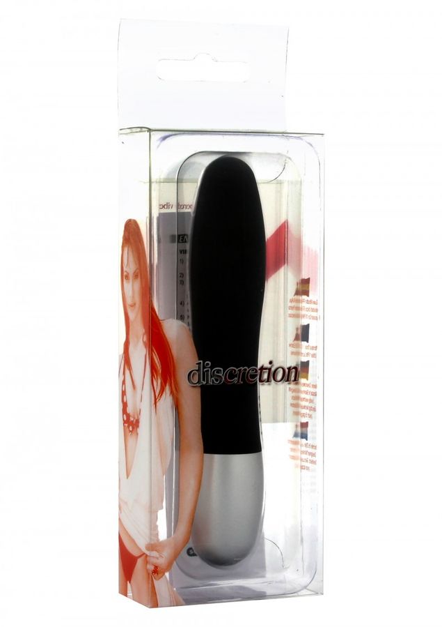 SIETE CREACIONES - VIBRADOR NEGRO DISCRETION