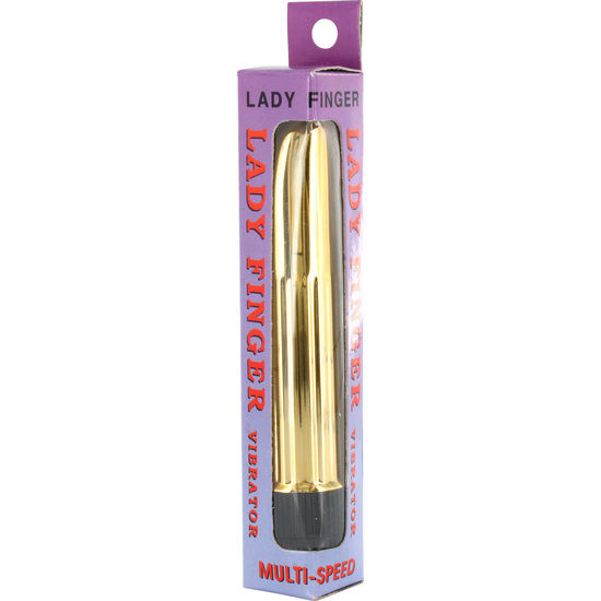 SIETE CREACIONES - MINIVIBRADOR LADYFINGER ORO