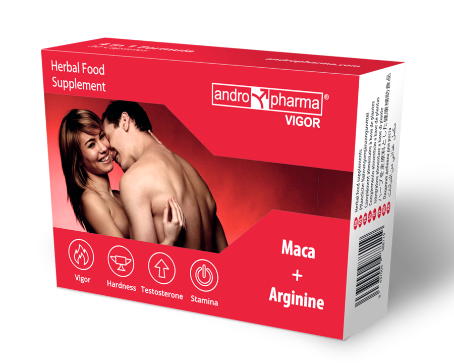 ANDROPHARMA VIGOR - SUPLEMENTO PARA AUMENTAR A LIBIDO