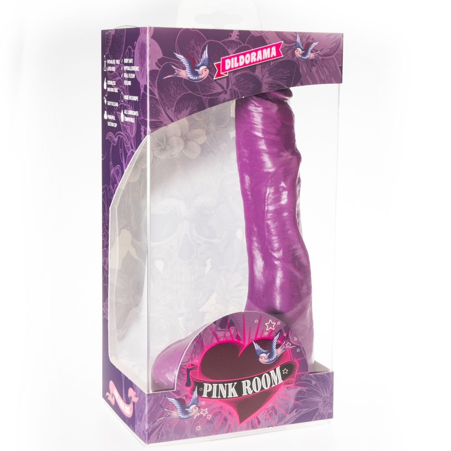 ROSA - NILO DILDO REALISTA ROXO 23 CM