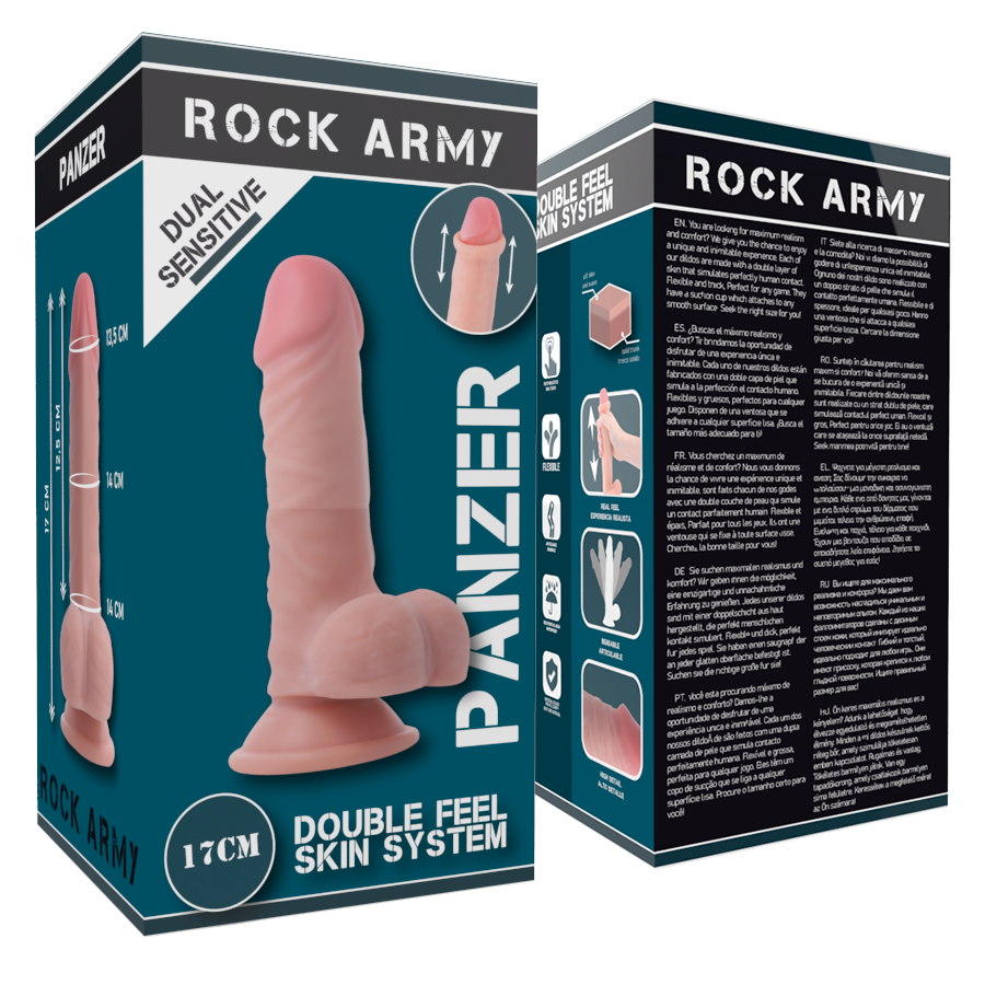 ROCKARMY - DUAL DENSITY PANZER 17 CM -O- 4,46 CM