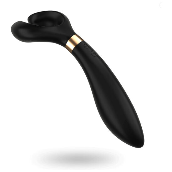 SATISFYER - VIBRADOR MULTIFUNCIONAL 3 PRETO