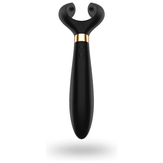 SATISFYER - VIBRADOR MULTIFUNCIONAL 3 PRETO
