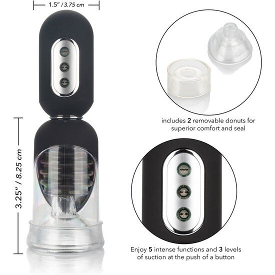 CALEXOTICS - SET DE BOMBA DE CABEZA DURO