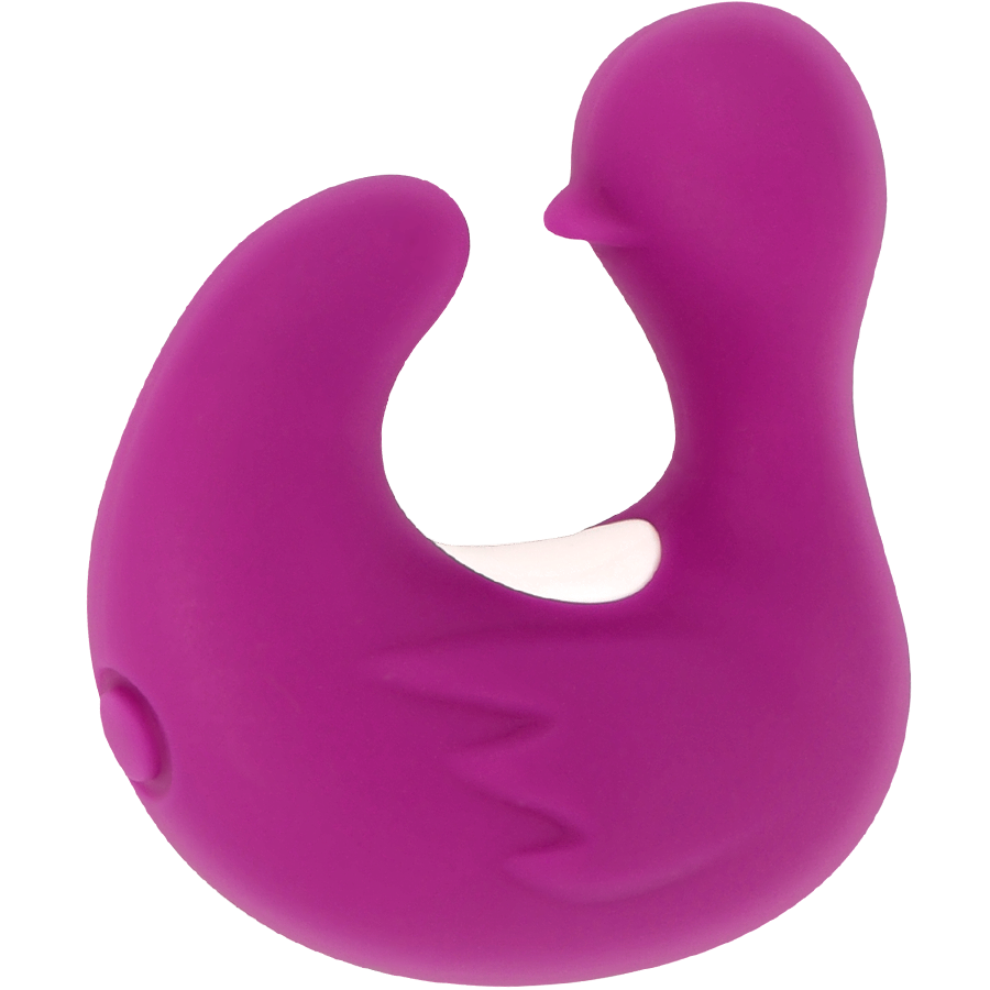 COVERME - DUCKYMANIA DEDAL DE SILICONE RECARREGÁVEL COM ESTIMULAÇÃO DE PATO