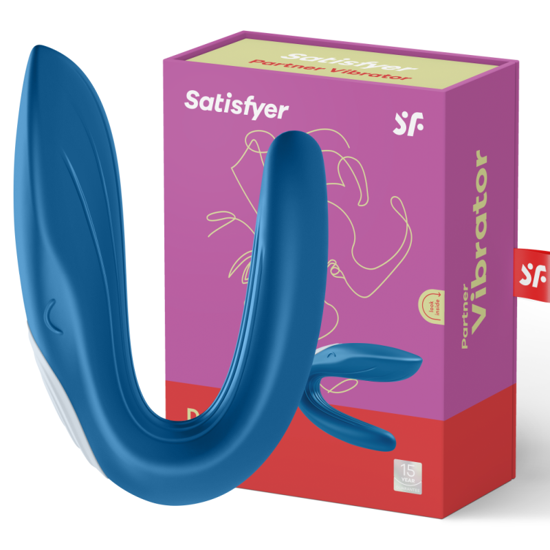 SATISFYER - VIBRADOR EM FORMATO DE BALEIA PARA PARCEIROS, ESTIMULA AMBOS OS PARCEIROS - EDIÇÃO 2020