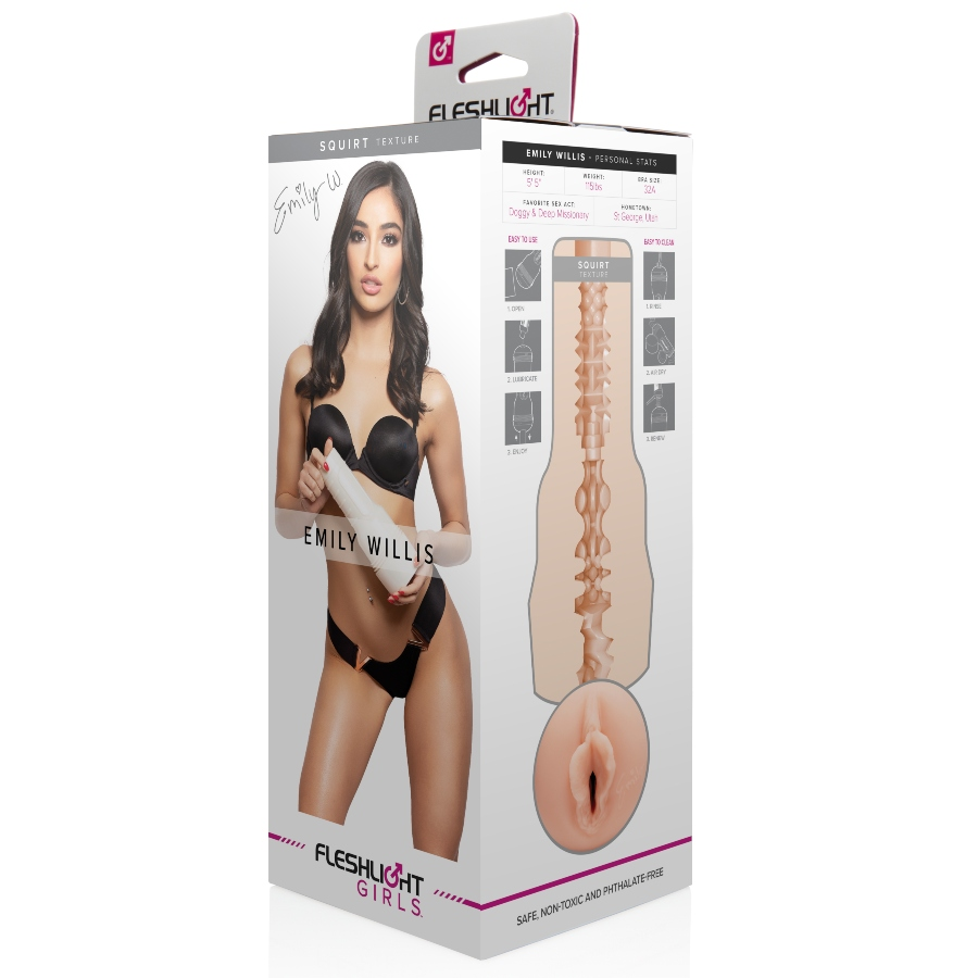 FLESHLIGHT GIRLS - EMILY WILLIS JATO VAGINA