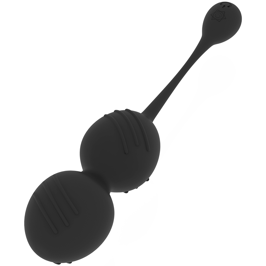 RITUAL - BOLAS KEGEL VIBRATORIAS RECARGABLES NISHA NEGRAS