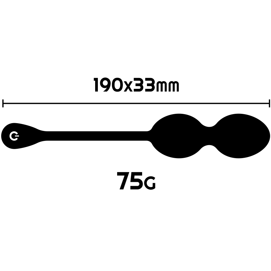 RITUAL - BOLAS KEGEL VIBRATORIAS RECARGABLES NISHA NEGRAS