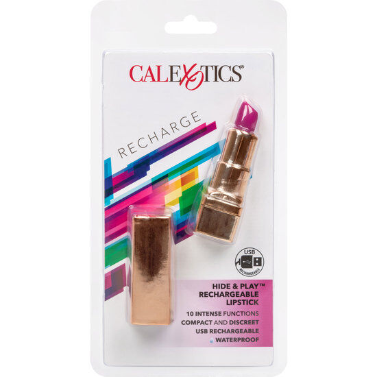 CALEXOTICS - RECARGA DE LÁPIZ LABIAL HIDE &amp; PLAY MORADO