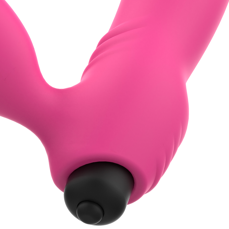 OHMAMA - BIX VIBRADOR DE DOBLE ESTIMULACIÓN EDICIÓN NAVIDEÑA ROSA