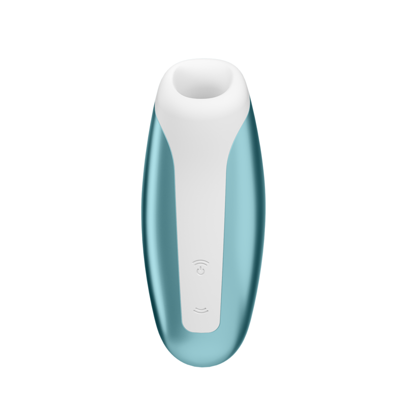 SATISFYER - LOVE BREEZE SUCTIONER AZUL GELO