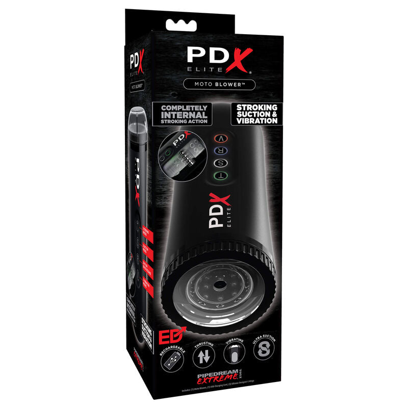 PDX ELITE - MOTO BLOWER MASTURBADOR AVANÇADO