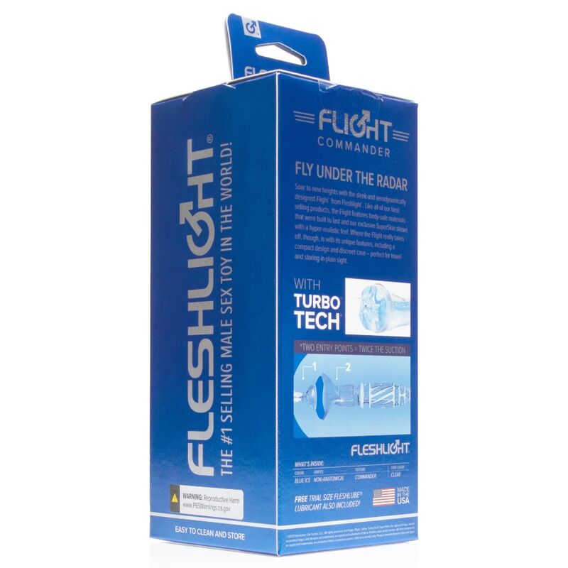 FLESHLIGHT - FLIGHT COMMANDER COM TECNOLOGIA TURBO